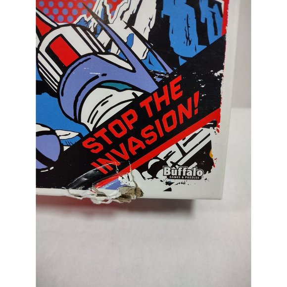 Space Invaders A Co-Op Dexterity Board Game Taito Taitronics Buffalo Games - Picture 2 of 15